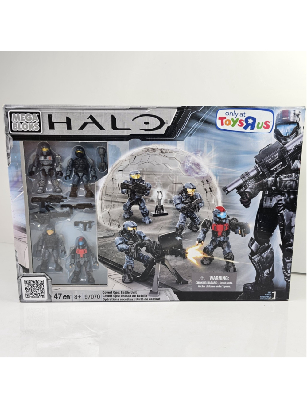 SEALED Mega Bloks Halo Covert Ops: Battle Unit 97070 47 pcs Toys R Us Exclusive